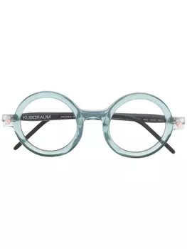 Kuboraum солнцезащитные очки в круглой оправе, черный