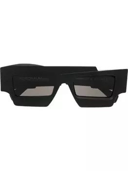 Kuboraum солнцезащитные очки в квадратной оправе, черный