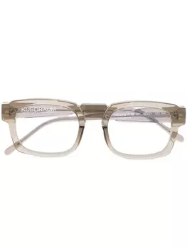 Kuboraum солнцезащитные очки в квадратной оправе, серый