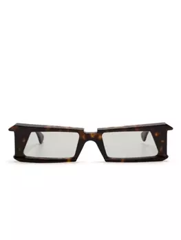 Kuboraum солнцезащитные очки в оправе черепаховой расцветки, коричневый