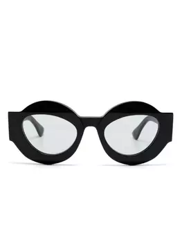 Kuboraum солнцезащитные очки X22 в круглой оправе, черный