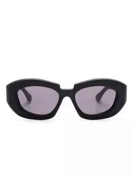 Kuboraum солнцезащитные очки X23 в геометричной оправе, черный