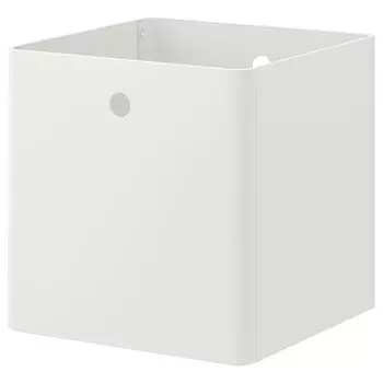 KUGGIS КУГГИС Ящик для хранения, белый, 30x30x30 см IKEA