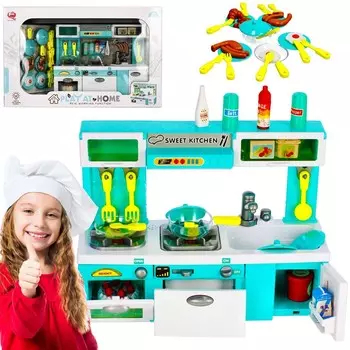 Кухонная мебель, кухня с фурнитурой для 3+ кукол MEGA CREATIVE Universal