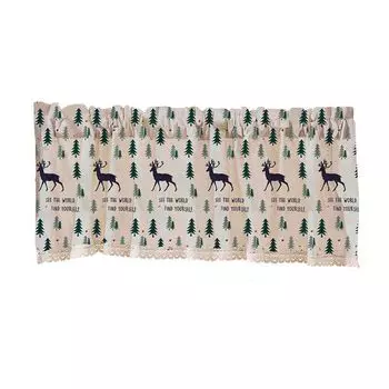 Кухонная штора полиэстер Римская штора панельная штора кухонная штора 30 х 150 см Stuttg, мультиколор