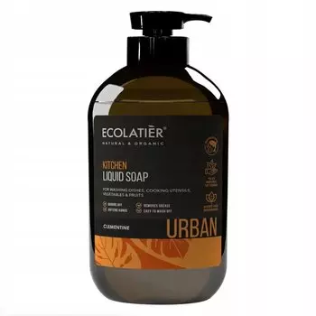 Кухонное мыло Клементин, Жидкое мыло, 600 мл Ecolatier