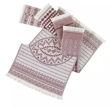 Кухонное полотенце BOHORIA 5 шт Maya, 38x1x65 см цвет mahogany