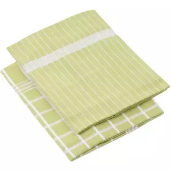 Кухонное полотенце Gzze» кухонные полотенца, Des. 60056» (набор, 4 шт.), изготовлен из 100% переработанных материалов, цвет lindgrn