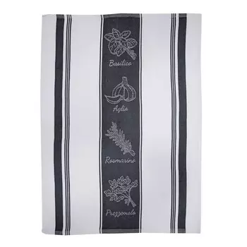 Кухонное полотенце из египетского хлопка - Ортолано Daunex, цвет Antracite