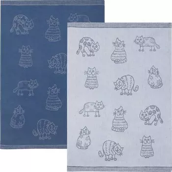 Кухонное полотенце Kracht 2er-Pack, 50x1x70 см цвет katzen