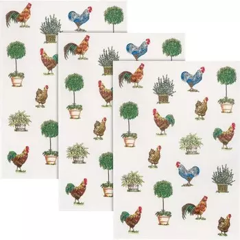 Кухонное полотенце Kracht 3er-Pack, 50x1x70 см цвет hhner