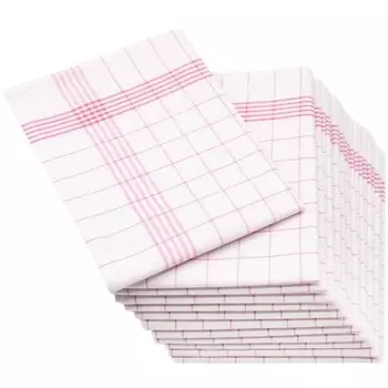 Кухонное полотенце Zollner 00000001 12 шт, 50x1x70 см, красный