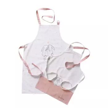 Кухонные фартуки хлопок Boltze, розовый