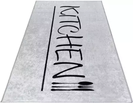 Кухонные направляющие Sehrazat "Kitchen 3040", прямоугольные, моющиеся 80х200 см, серый