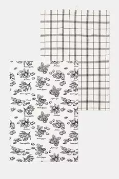 Кухонные полотенца из медицинской шерсти, 2 шт Medicine, бежевый