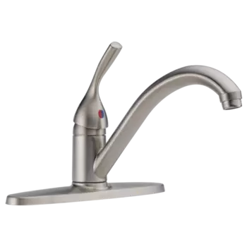 Кухонный кран Delta 100-SS-DST с одной ручкой без бокового распыления