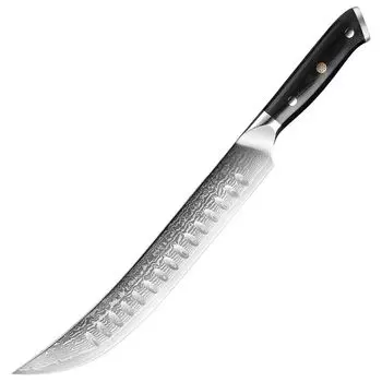 Кухонный нож дамасский Fuu - Cutting / Черный KP27652 OEM