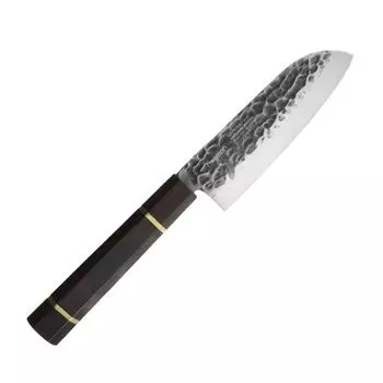 Кухонный нож Fissman Kensei Bokuden маленький Santoku 2556