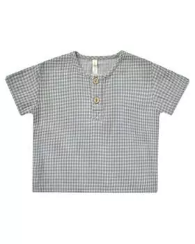 Куинси Мэй Генри Топ Quincy Mae, цвет blue gingham