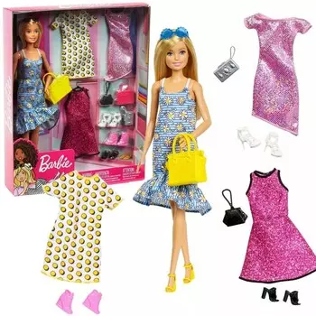 Кукла Барби с комплектом одежды. Barbie