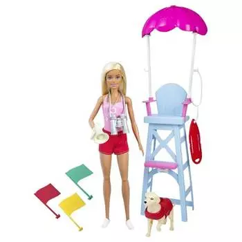 Кукла Barbie Careers Lifeguard Playset