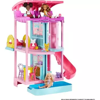 Кукла Barbie Chelsea Playhouse с аксессуарами