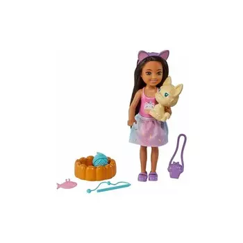 Кукла Barbie Челси друзья животных серия