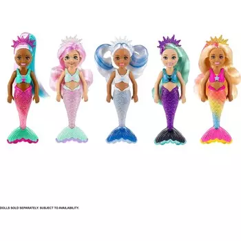 Кукла Barbie Color Reveal Color Change Surprise Chelsea Dolls Series 2, 6 Surprise GTP53