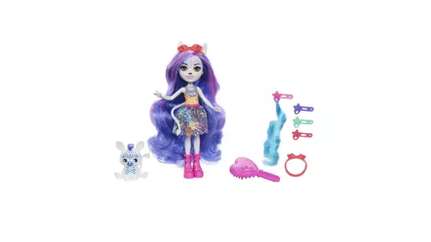 Кукла enchantimals зебра делюкс Mattel