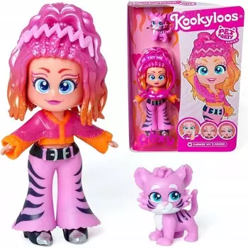 Кукла kookyloos pets party кукла питомец кукла Рокси оригинал Inna marka