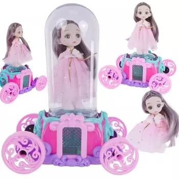 Кукла Кукла в карете Музыкальная шкатулка Интерактивная принцесса Легкие мелодии Import ProNice