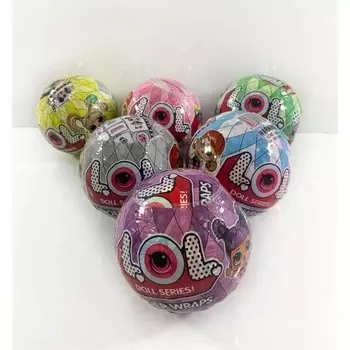 Кукла Lol Under Wraps, розовый