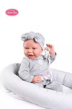 Кукла Munecas Antonio Juan Carla с колыбелью Inna marka