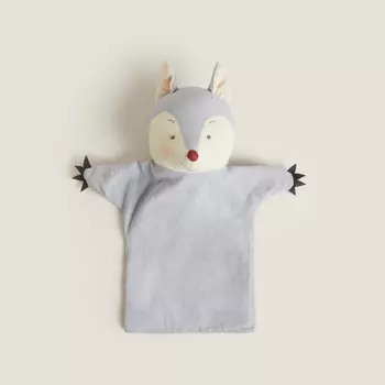 Кукла на руку Волк Zara Home Big Bad Wolf, серый