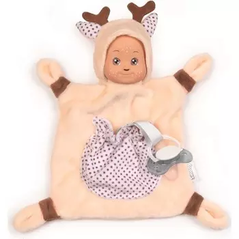 Кукла плюшевая Smoby Minikiss с костюмом оленя