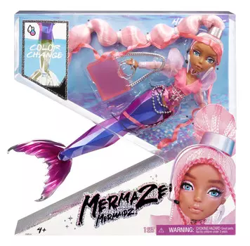 Кукла-русалка Mermaze Mermaidz, меняющая цвет — Harmonique