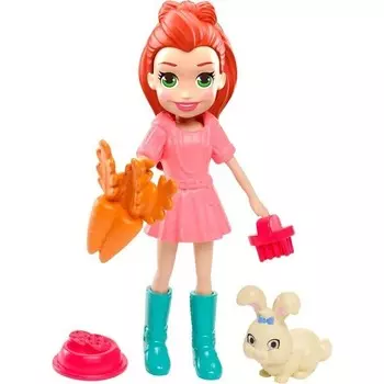 Кукла с питомцем Polly Pocket