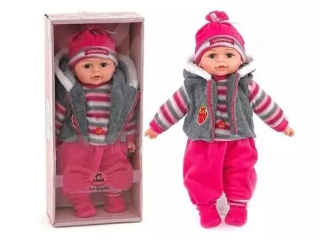 Кукла с польским звуком 35см 501300 коробка Inna marka