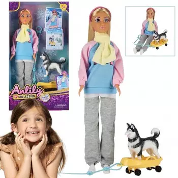 Кукла с зимними аксессуарами 29 см 3+ МЕГА КРЕАТИВ Mega Creative