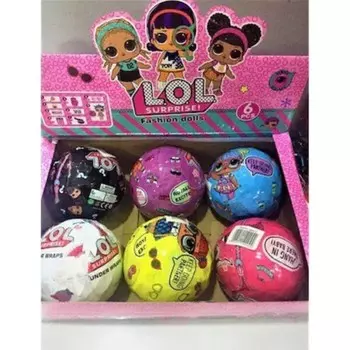 Кукла в шарике Surprise 6 деталей L.O.L Ball Fashonjunior