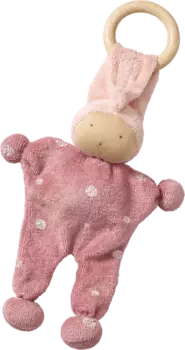 Куклы с точками Кольцо деревянное розовое 1шт. ALANA