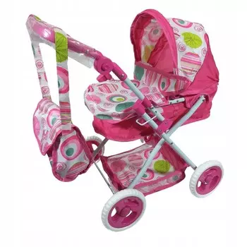 Кукольная коляска TOY DOLL для девочки. f-h-Dominik