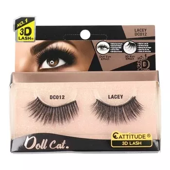 Кукольные ресницы Cat Lash Lacey - накладные ресницы Ebin New York