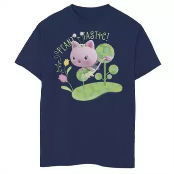 Кукольный домик Габби для мальчиков 8–20 лет Kitty Fairy Plant-Tastic! Футболка с графическим рисунком Licensed Character