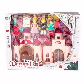 Кукольный дворец, замок, статуэтки, королевская семья Midex