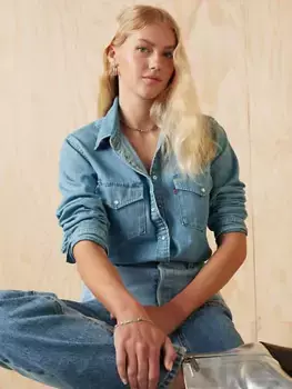 Культовая джинсовая рубашка в стиле вестерн Levi's, цвет Old 517 - Medium Wash