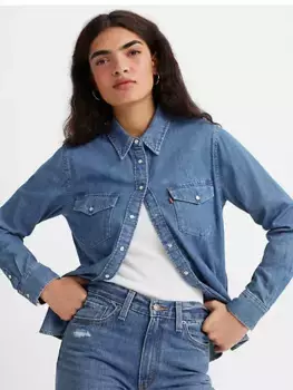 Культовая джинсовая рубашка в стиле вестерн Levi's, цвет Going Steady - Medium Wash
