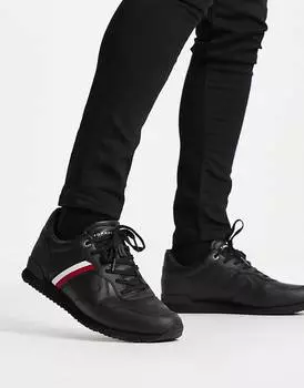 Культовые черные беговые кроссовки Tommy Hilfiger