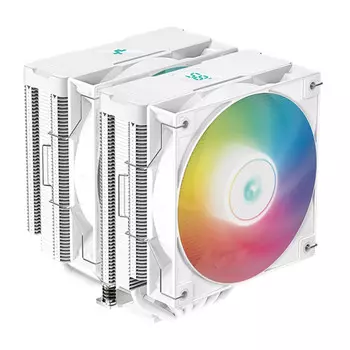 Кулер для процессора DeepCool AG620 DIGITAL WH ARGB, белый