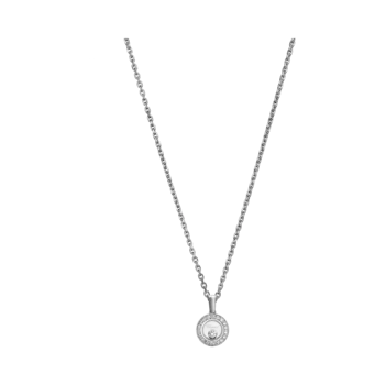 Кулон Chopard Happy Diamonds Icons - Подвеска, белое золото, бриллианты